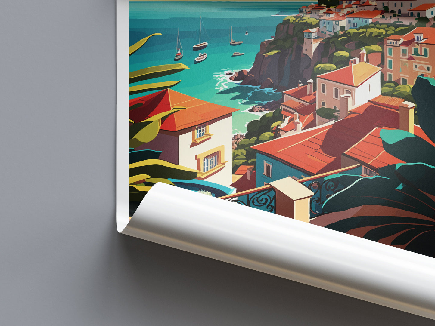São Miguel Travel Print Wall Art São Miguel Wall Hanging Home Décor São Miguel Gift Art Lovers Portugal Art Lover Gift São Miguel Wall Décor