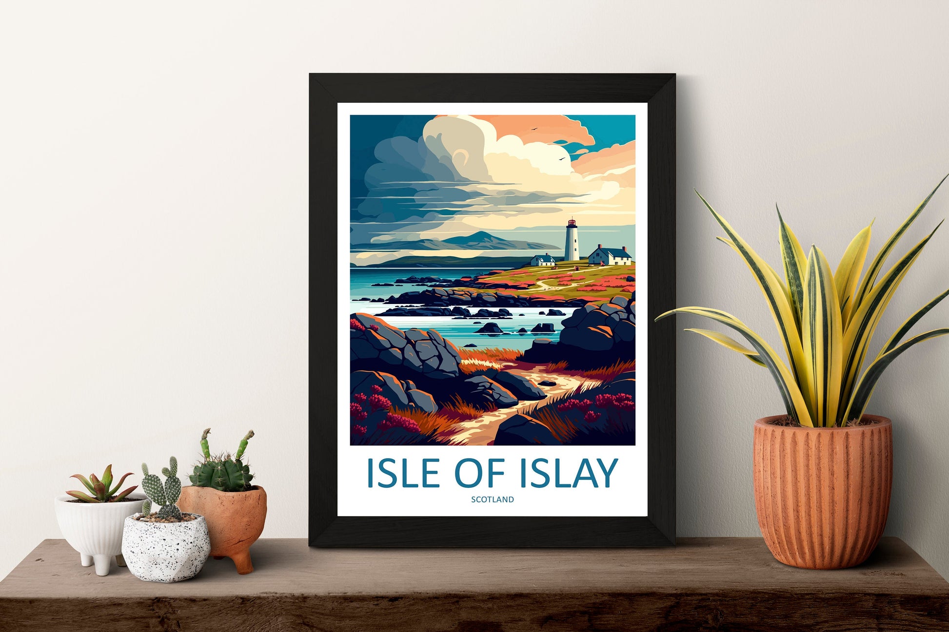 Isle Of Islay Travel Print Wall Art Isle Of Islay Wall Hanging Home Décor Isle Of Islay Gift Art Lovers Scotland Art Lover Gift Isle Poster