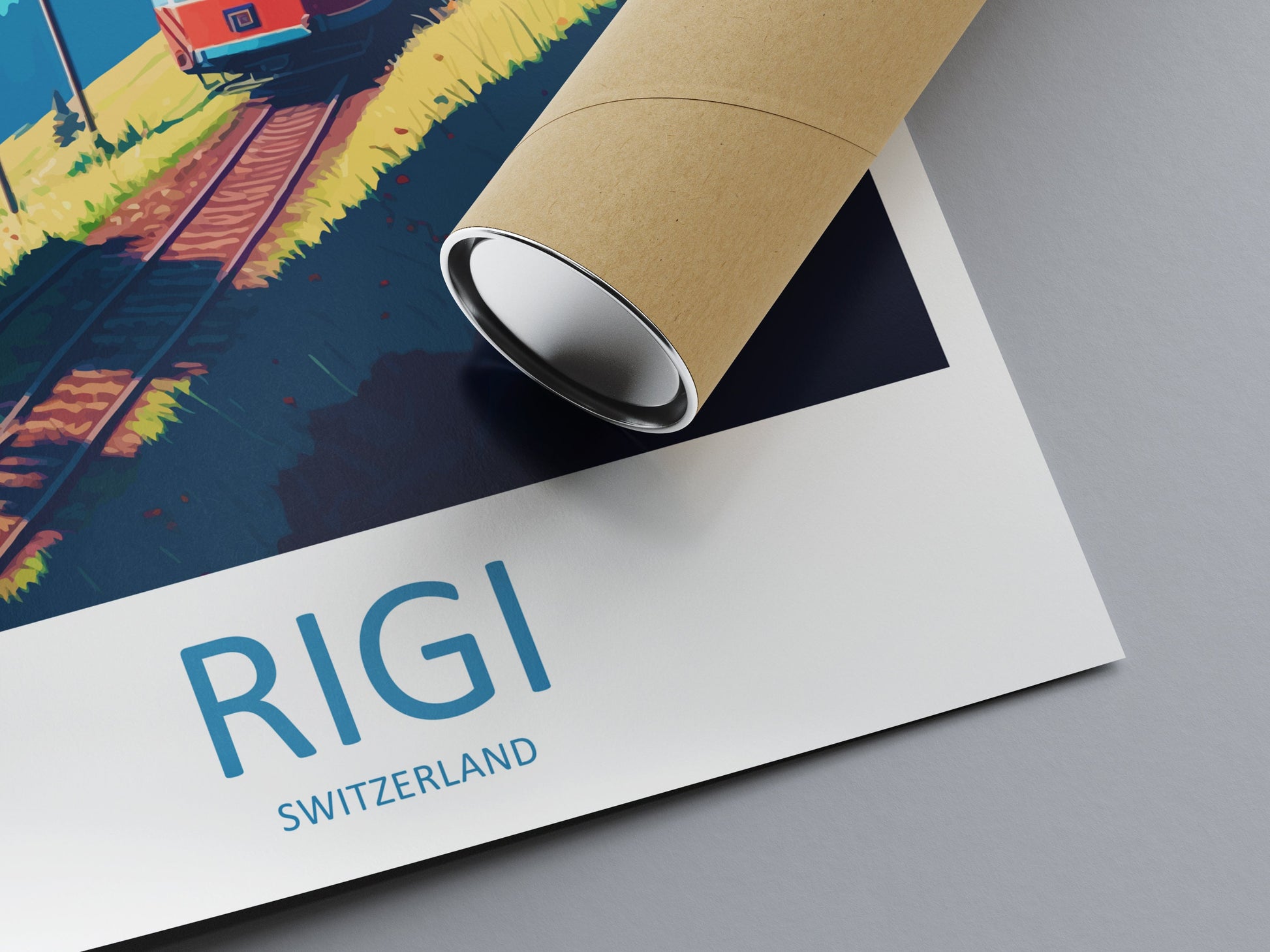 Rigi Travel Print Wall Art Rigi Wall Hanging Home Décor Rigi Gift Art Lovers Switzerland Art Lover Gift Rigi Travel Art Wall Gift