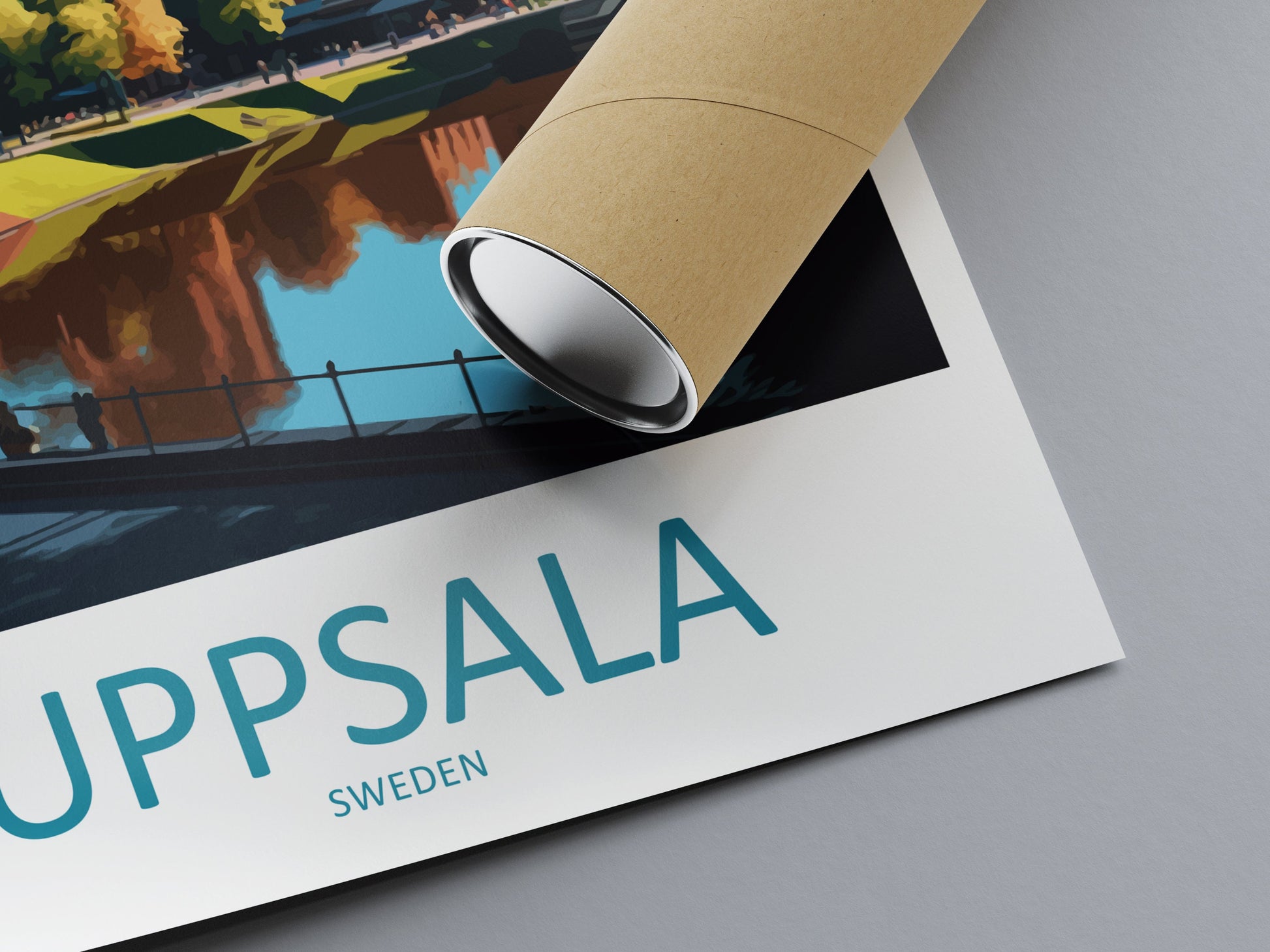Uppsala Travel Print Wall Art Uppsala Wall Hanging Home Décor Uppsala Gift Art Lovers Sweden Art Lover Gift Uppsala Travel Art Poster