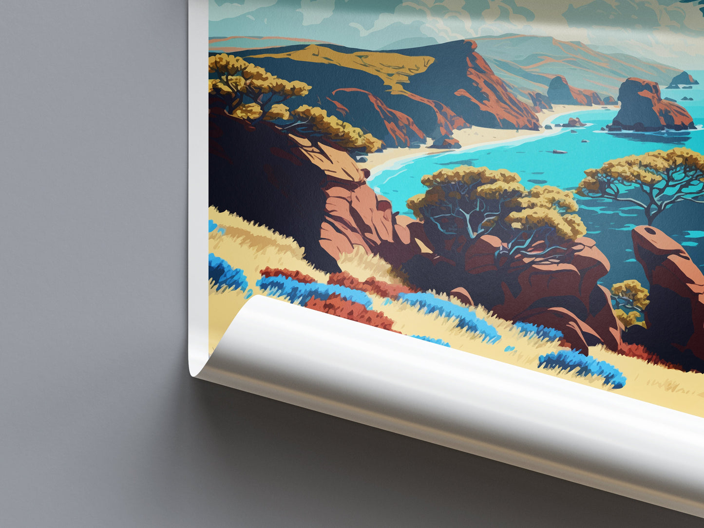 Channel Islands National Park Travel Print Wall Art Channel Islands Wall Hanging Home Décor Channel Islands Gift Art Lovers California Art