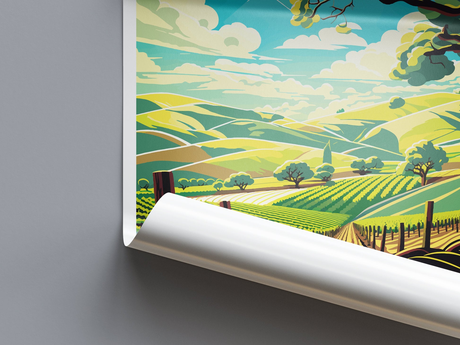 Paso Robles Travel Print Wall Art Paso Robles Wall Hanging Home Décor Paso Robles Gift Art Lovers California Art Lover Gift
