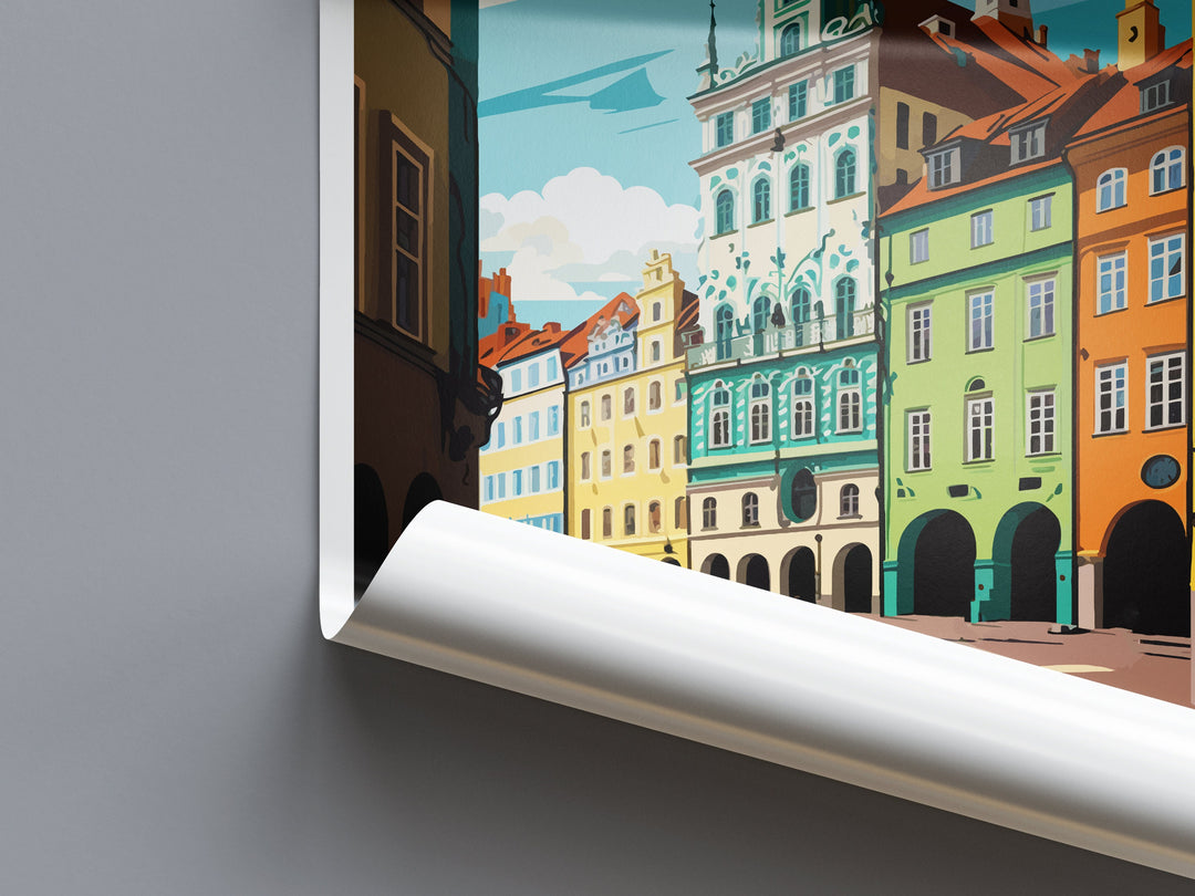 Pilsen Travel Print Wall Art Pilsen Wall Hanging Home Décor Pilsen Gift Art Lovers Czech Republic Art Lover Gift Pilsen Art Decor
