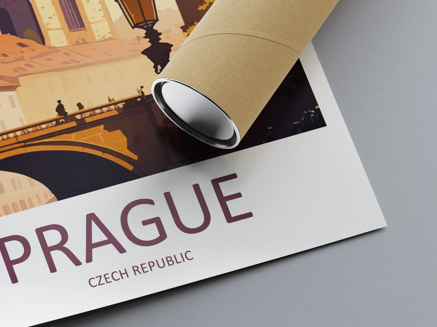 Prague Travel Print Wall Art Prague Wall Hanging Home Décor Prague Gift Art Lovers Czech Republic Art Lover Gift Prague Art Decor