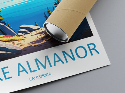 Lake Almanor Travel Print Wall Art Lake Almanor Wall Hanging Home Décor Lake Almanor Gift Art Lovers California Art Lover Gift Lake Almanor