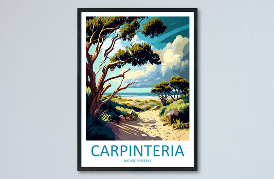 Carpinteria Nature Preserve Travel Print Wall Art Carpinteria Nature Preserve Wall Hanging Home Décor Carpinteria Nature Preserve Gift Art