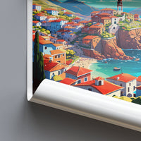 Andros Travel Print Wall Art Andros Greece Wall Hanging Home Decoration Andros Gift Art Lovers Wall Art Print Andros Greece Wall Poster Art