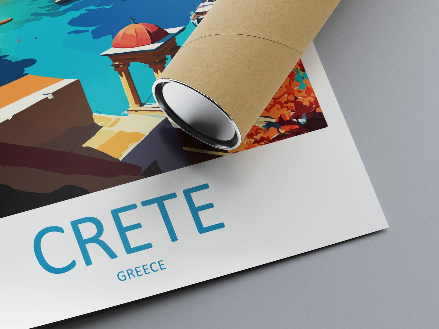 Crete Travel Print Wall Art Crete Greece Wall Hanging Home Decoration Crete Gift Art Lovers Wall Art Print Crete Greece Wall Poster Art
