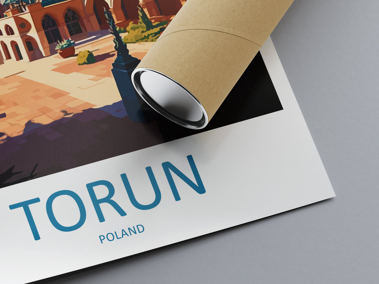 Torun Travel Print Wall Art Torun Wall Hanging Home Décor Torun Gift Art Lovers Poland Art Lover Gift Torun Travel Wall Art