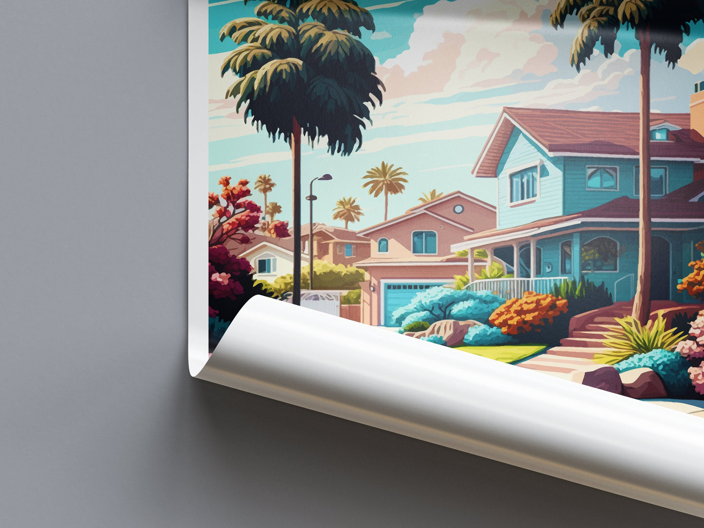 Anaheim Travel Print Wall Art Anaheim Wall Hanging Home Décor Anaheim Gift Art Lovers California Art Lover Gift California Travel gift