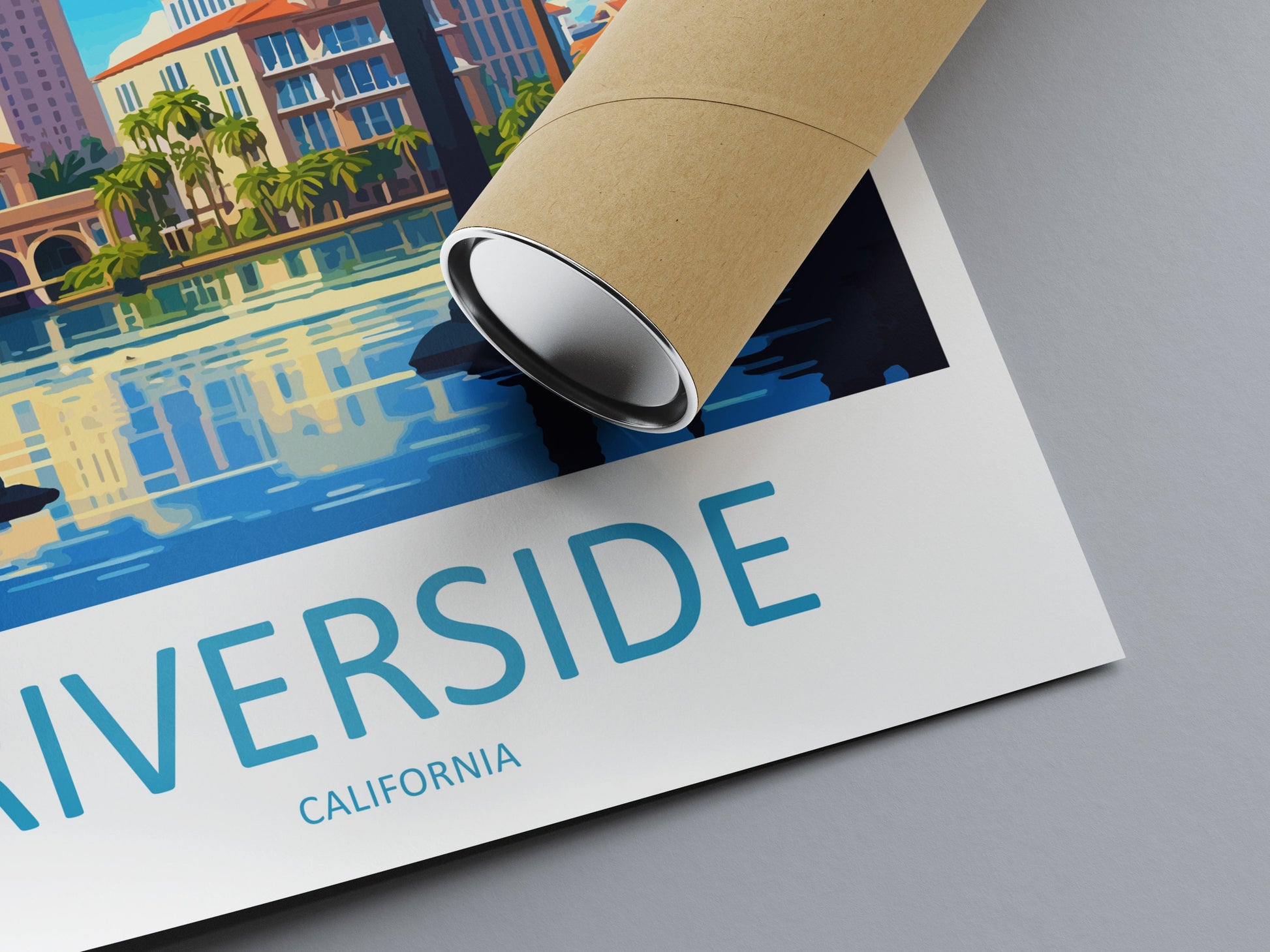 Riverside Travel Print Wall Art Riverside Wall Hanging Home Décor Riverside Gift Art Lovers California Art Poster Riverside Wall Art