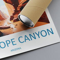 Antelope Canyon Travel Print Wall Art Antelope Canyon Wall Hanging Home Décor Antelope Canyon Gift Art Lovers Arizona Art Lover Gift