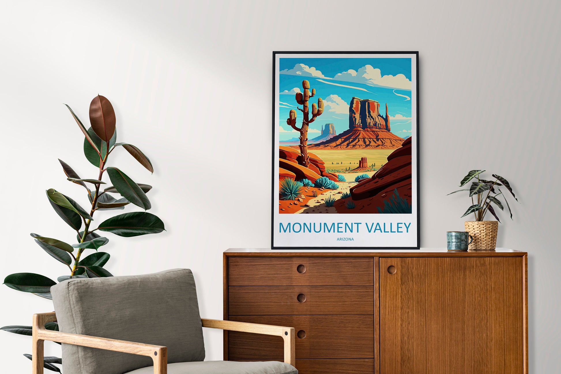 Monument Valley Travel Print Wall Art Monument Valley Wall Hanging Home Décor Monument Valley Gift Art Lovers Arizona Art Lover Gift Arizona