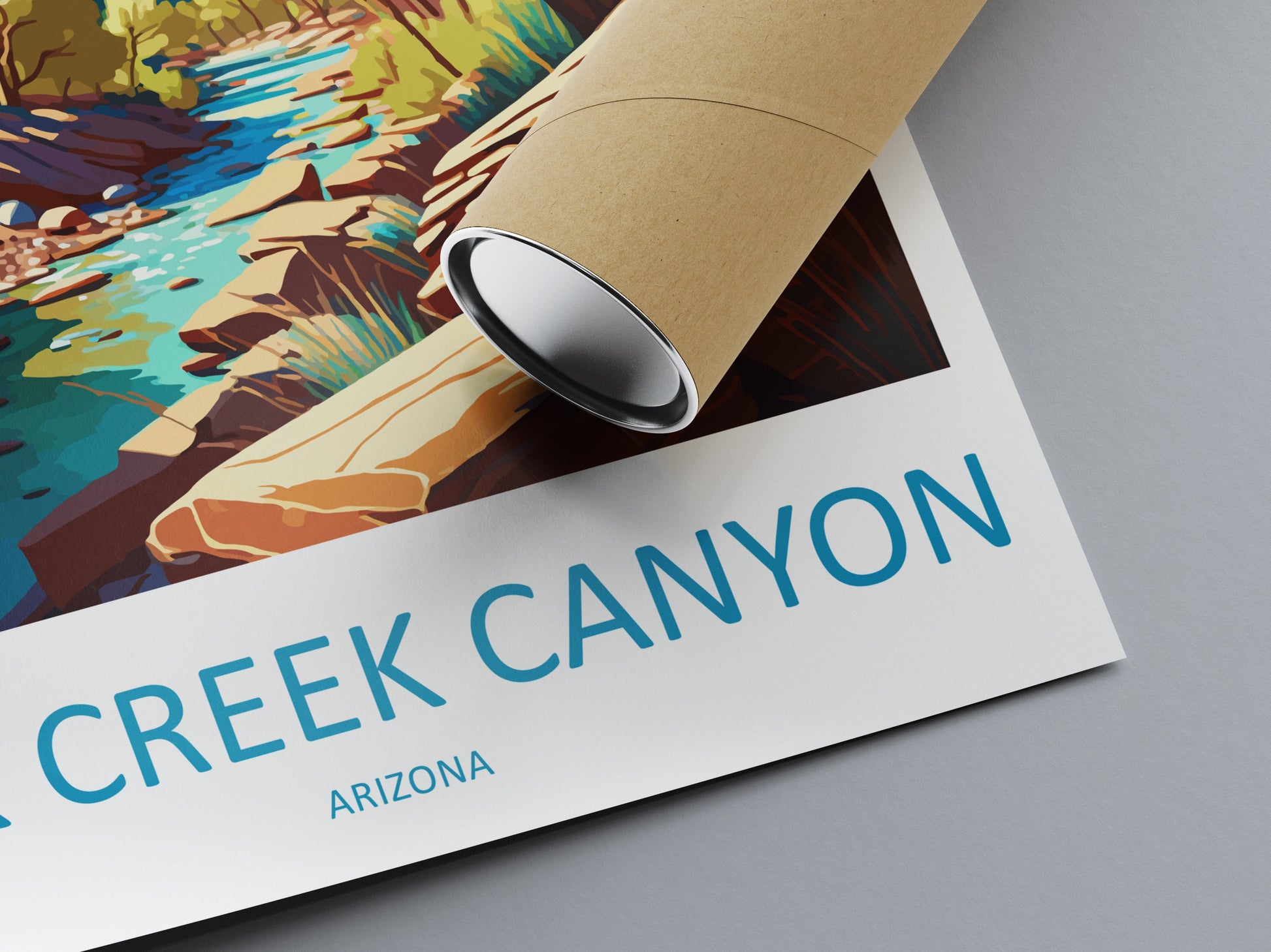 Oak Creek Canyon Travel Print Wall Art Oak Creek Canyon Wall Hanging Home Décor Oak Creek Canyon Gift Art Lovers Arizona Art Lover Gift