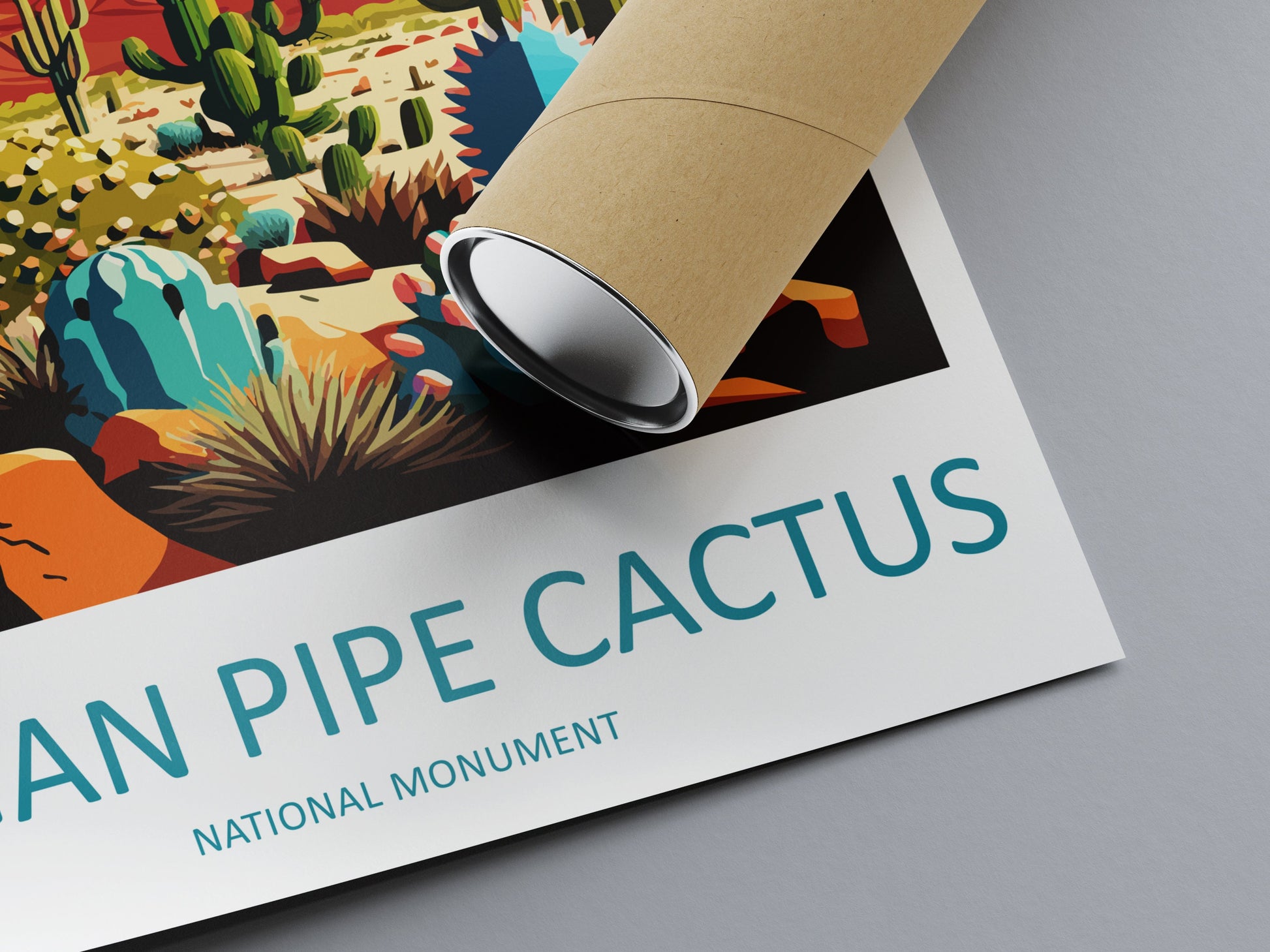 Organ Pipe Cactus National Monument Travel Print Wall Art Organ Pipe Cactus Wall Hanging Home Décor Organ Pipe Cactus Gift Art Lover Arizona