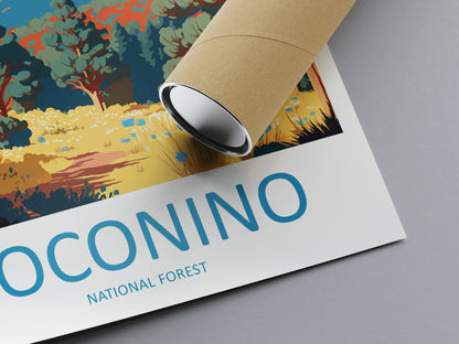 Coconino National Forest Travel Print Wall Art Coconino National Forest Wall Hanging Home Décor Coconino National Forest Gift Art Arizona