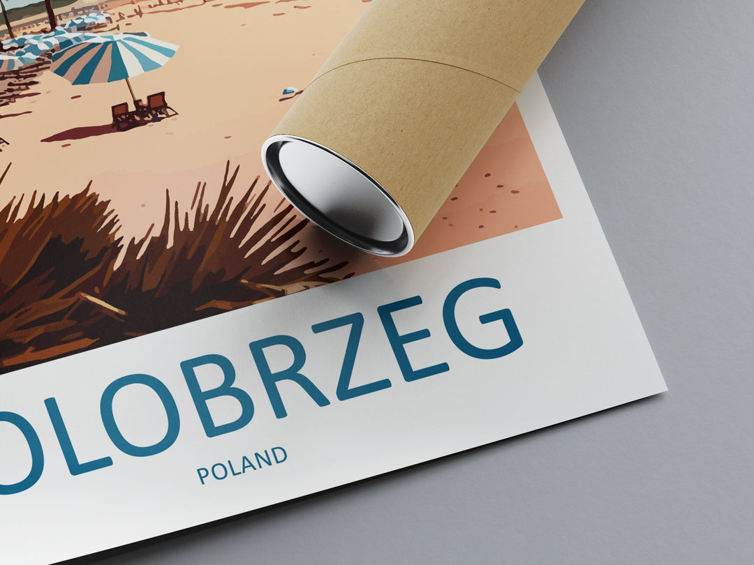 Kolobrzeg Travel Print Wall Art Kolobrzeg Wall Hanging Home Décor Kolobrzeg Gift Art Lovers Poland Art Lover Gift Kolobrzeg Travel Wall Art
