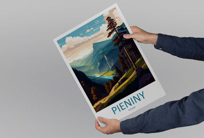 Pieniny Travel Print Wall Art Pieniny Wall Hanging Home Décor Pieniny Gift Art Lovers Poland Art Lover Gift Pieniny Travel Wall Art