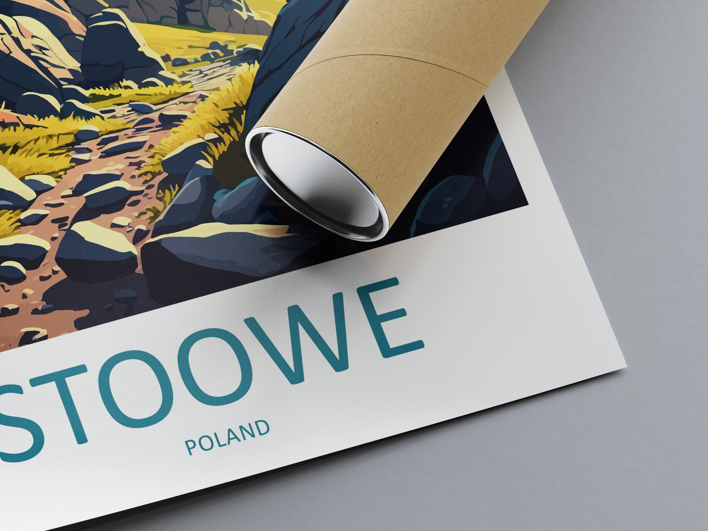 Stoowe Travel Print Wall Art Stoowe Wall Hanging Home Décor Stoowe Gift Art Lovers Poland Art Lover Gift Stoowe Travel Wall Art