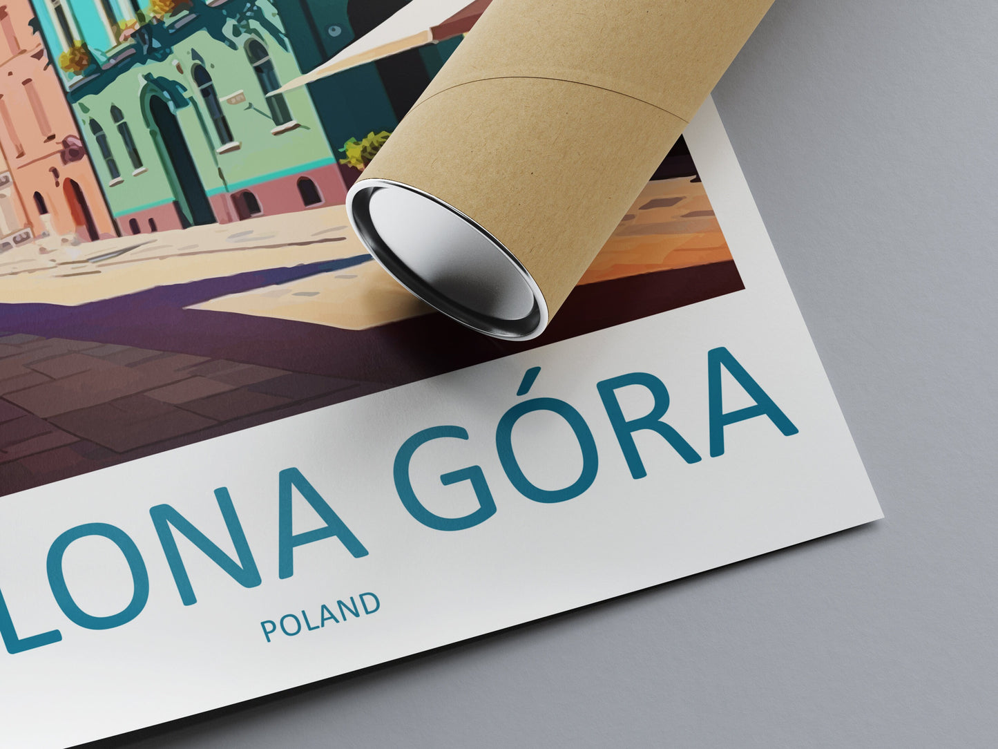 Zielona Góra Travel Print Wall Art Zielona Góra Wall Hanging Home Décor Zielona Góra Gift Art Lovers Poland Art Lover Gift Zielona Góra