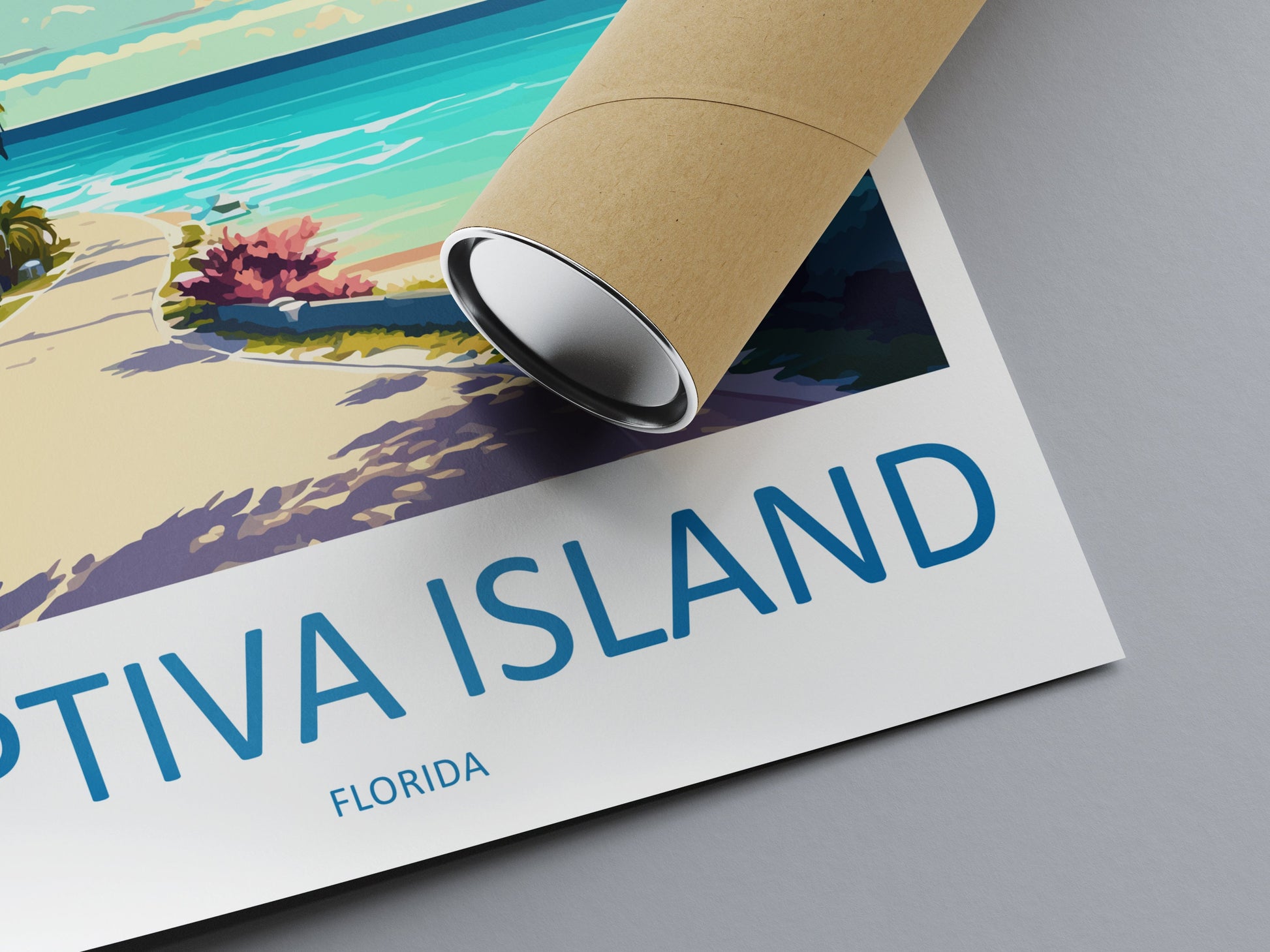Captiva Island Travel Print Wall Art Captiva Island Wall Hanging Home Décor Captiva Island Gift Art Lovers Florida Art Lover Gift Florida