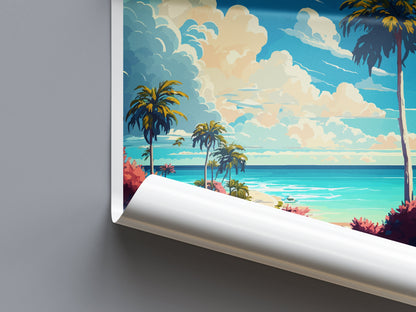 Captiva Island Travel Print Wall Art Captiva Island Wall Hanging Home Décor Captiva Island Gift Art Lovers Florida Art Lover Gift Florida