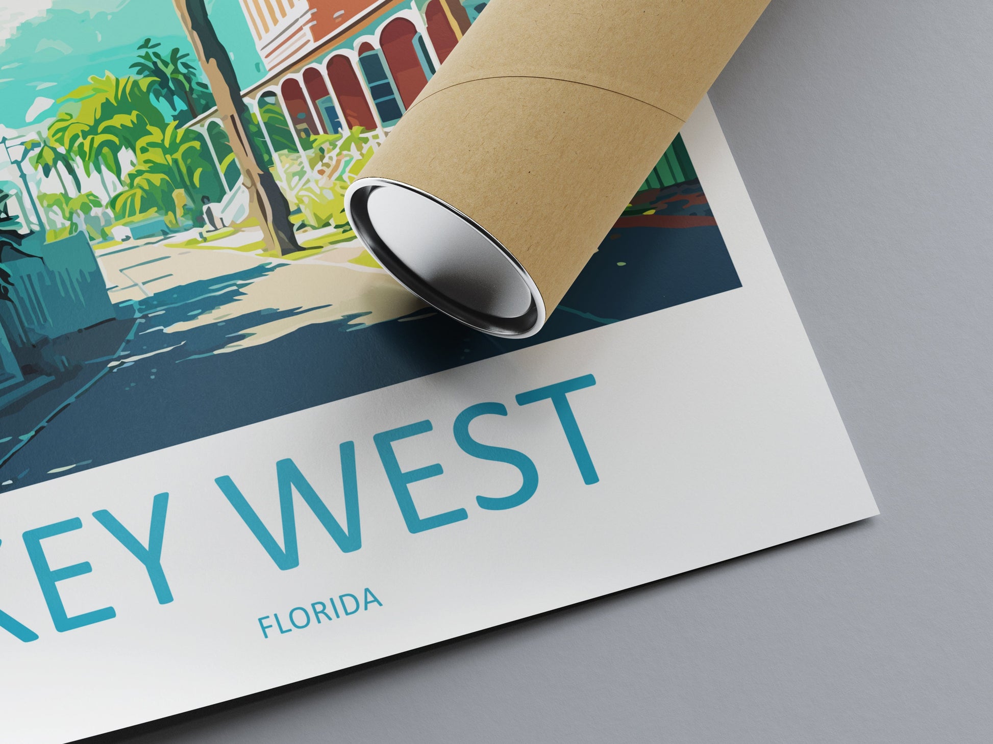 Key West Travel Print Wall Art Key West Wall Hanging Home Décor Key West Gift Art Lovers Florida Art Lover Gift Florida Print
