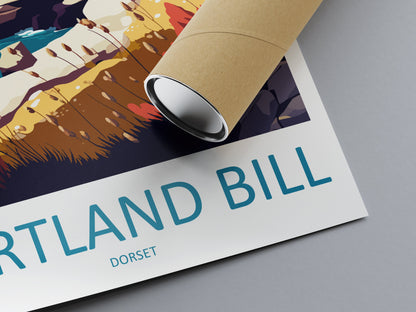 Portland Bill Travel Print Wall Art Portland Bill Wall Hanging Home Décor Portland Bill Gift Art Lovers England Art Lover Gift Portland Bill