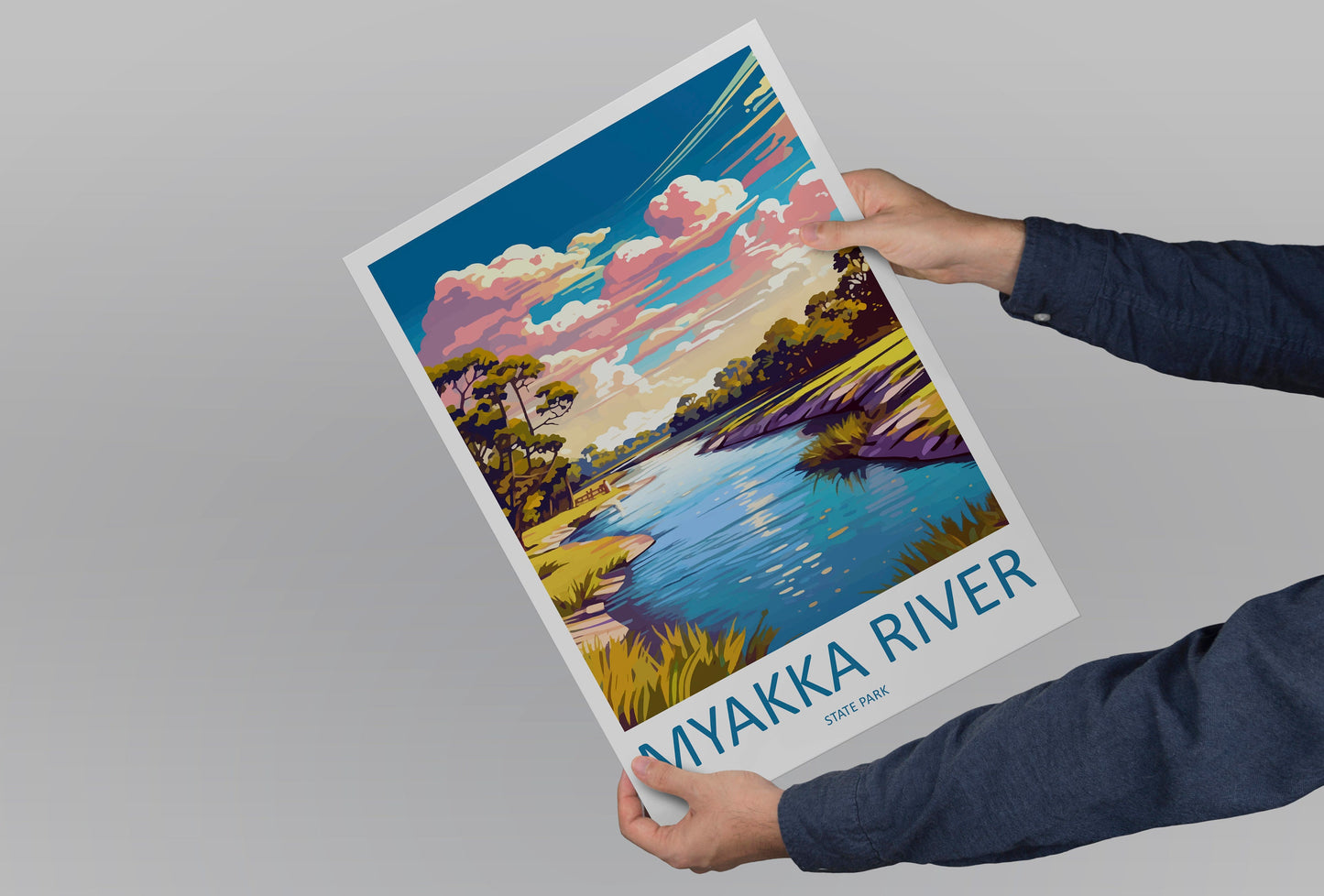 Myakka River State Park Travel Print Wall Art Myakka River State Park Wall Hanging Home Décor Myakka River State Park Gift Art Lovers