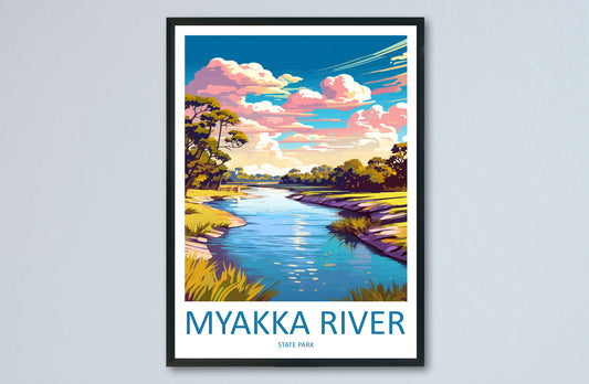 Myakka River State Park Travel Print Wall Art Myakka River State Park Wall Hanging Home Décor Myakka River State Park Gift Art Lovers