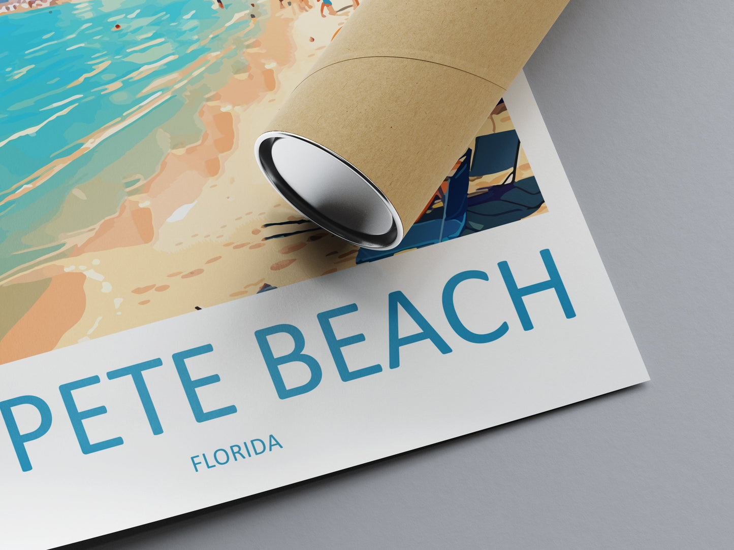 St. Pete Beach Travel Print Wall Art St. Pete Beach Wall Hanging Home Décor St. Pete Beach Gift Art Lovers Gift Beach Florida St. Pete Beach