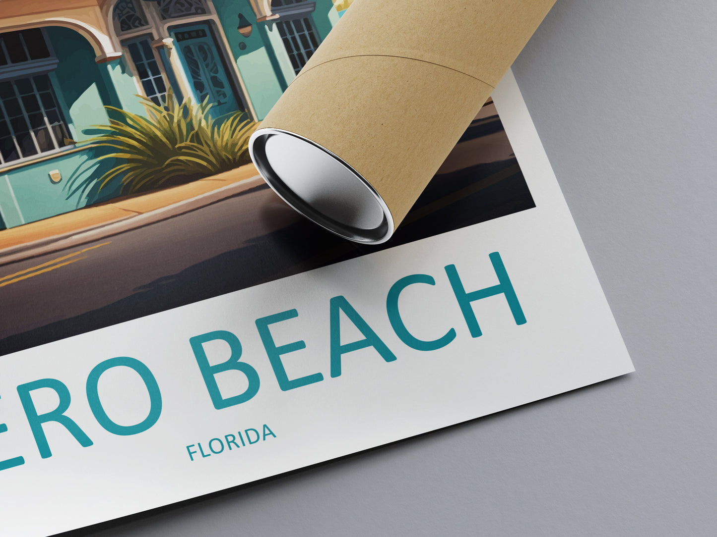 Vero Beach Travel Print Wall Art Vero Beach Wall Hanging Home Décor Vero Beach Gift Art Lovers Gift Beach Florida Vero Beach Print