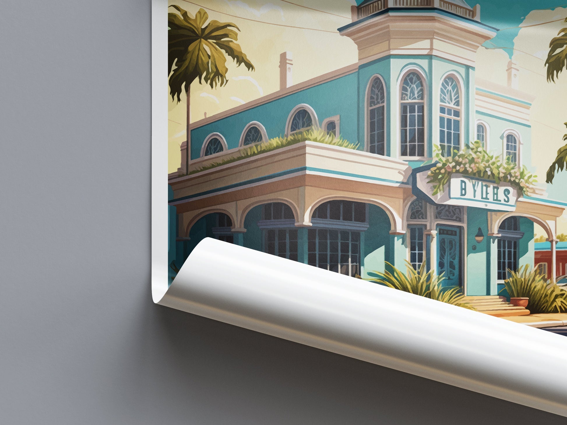 Vero Beach Travel Print Wall Art Vero Beach Wall Hanging Home Décor Vero Beach Gift Art Lovers Gift Beach Florida Vero Beach Print