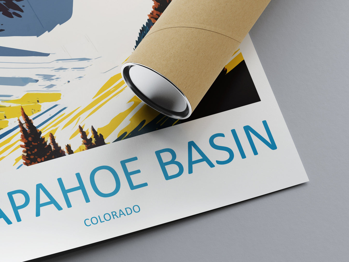 Arapahoe Basin Travel Print Wall Art Arapahoe Basin Wall Hanging Home Décor Arapahoe Basin Gift Art Lovers Colorado Art Lover Gift