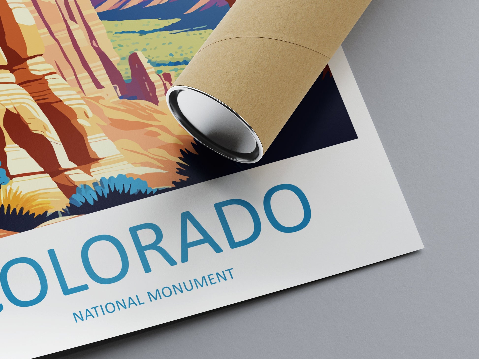 Colorado National Monument Travel Print Wall Art National Monument Wall Hanging Home Décor National Monument Gift Art Lovers Colorado Art