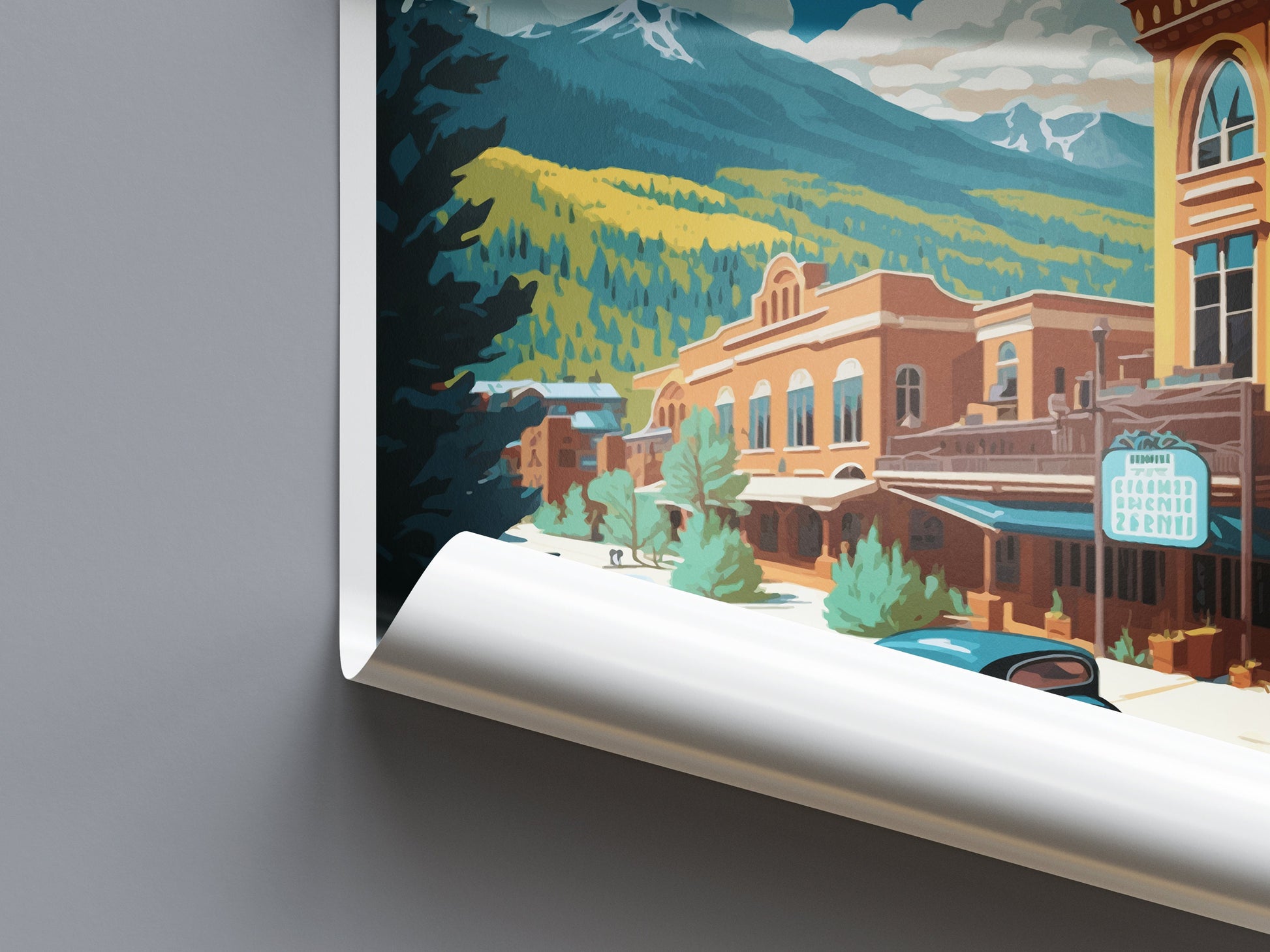Durango Travel Print Wall Art Durango Wall Hanging Home Décor Durango Gift Art Lovers Colorado Art Gift Lover Print For Durango Lovers Print