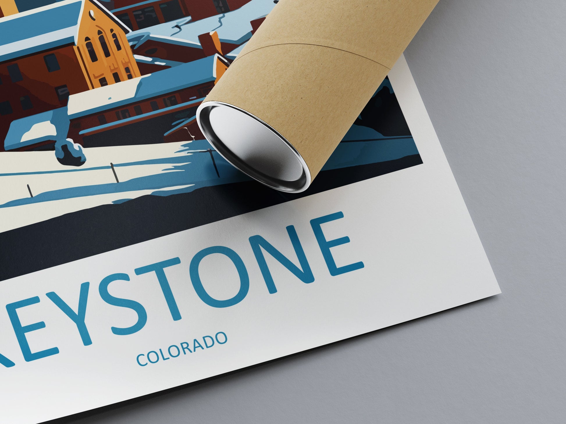 Keystone Travel Print Wall Art Keystone Wall Hanging Home Décor Keystone Gift Art Lovers Colorado Art Gift Lover Print