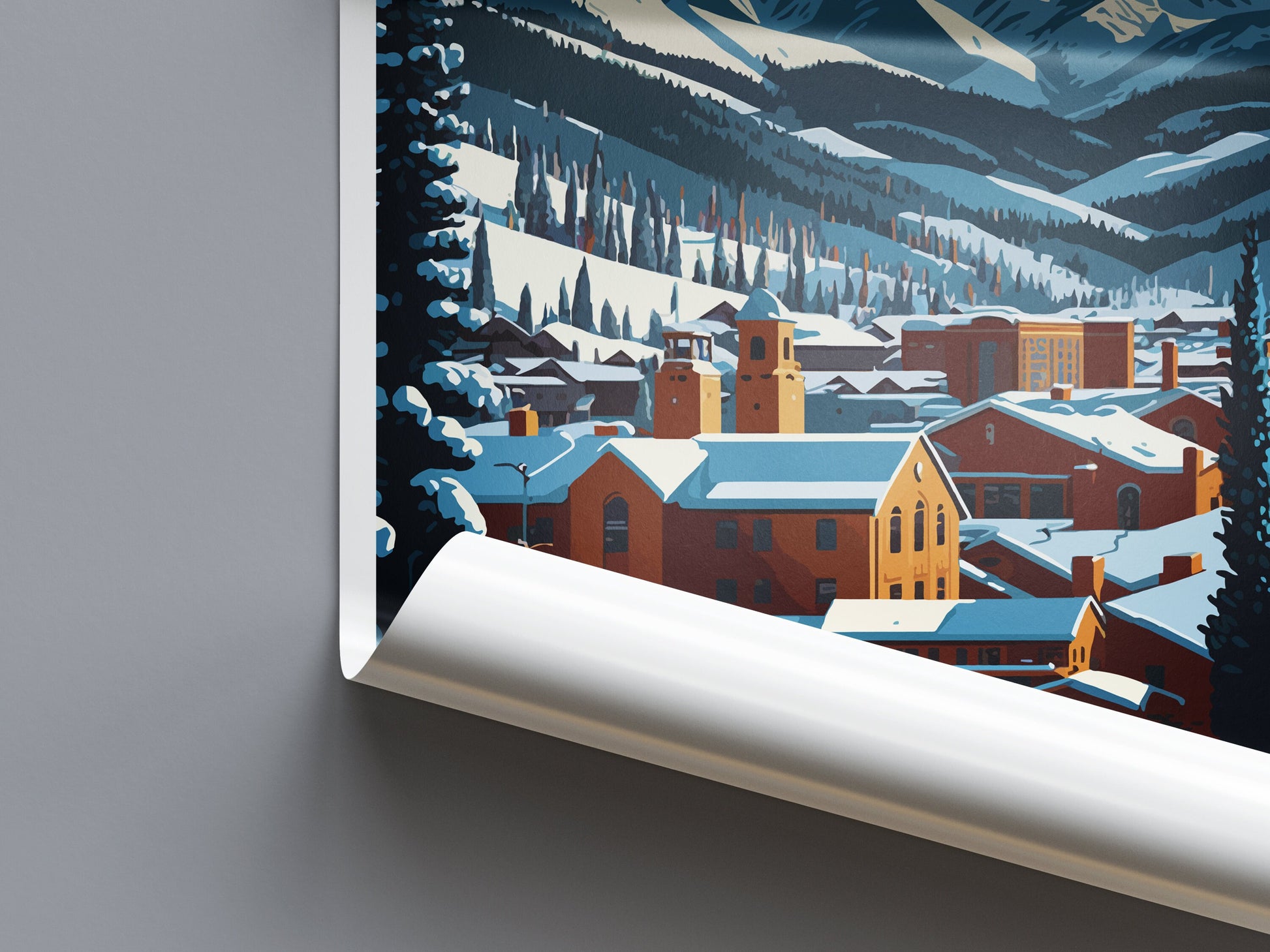 Keystone Travel Print Wall Art Keystone Wall Hanging Home Décor Keystone Gift Art Lovers Colorado Art Gift Lover Print