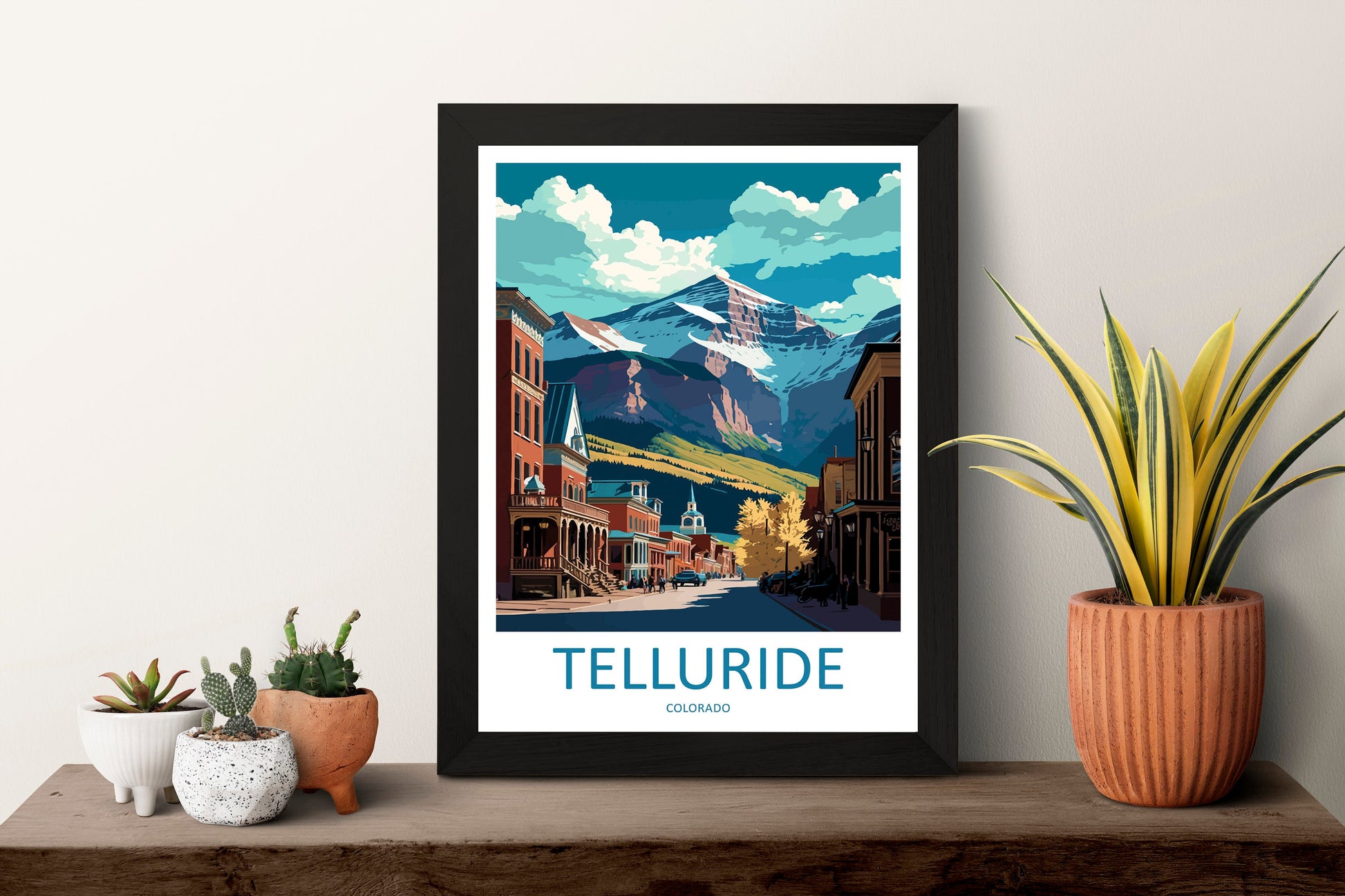 Telluride Travel Print Wall Art Telluride Wall Hanging Home Décor Telluride Gift Art Lovers Colorado Art Gift Lover Print For Telluride