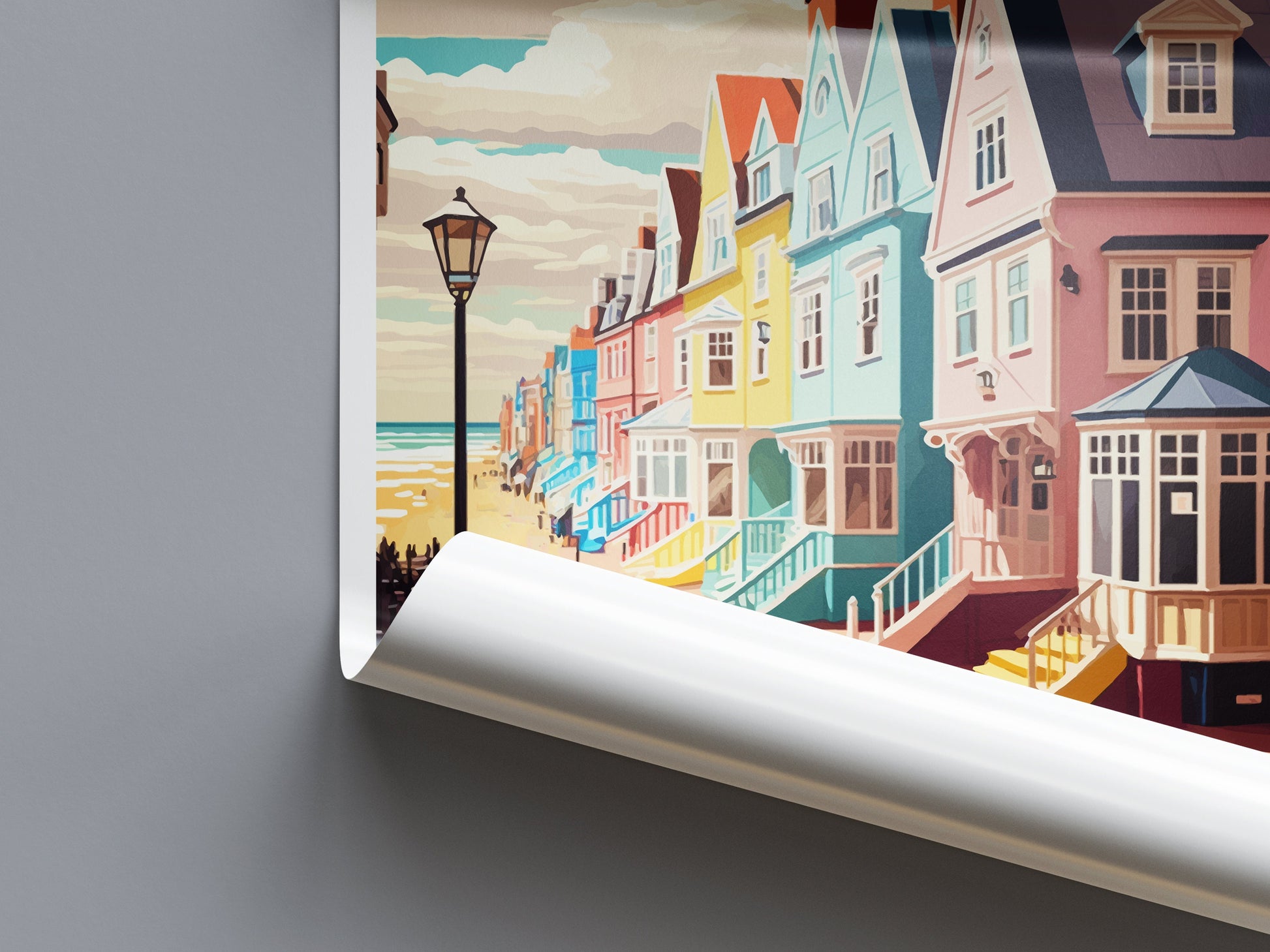 Aldeburgh Travel Print Wall Art Aldeburgh Wall Hanging Home Décor Aldeburgh Gift Art Lovers England Art Lover Gift Aldeburgh Art