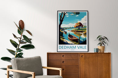Dedham Vale Travel Print Wall Art Dedham Vale Wall Hanging Home Décor Dedham Vale Gift Art Lovers England Art Lover Gift Dedham Vale Art