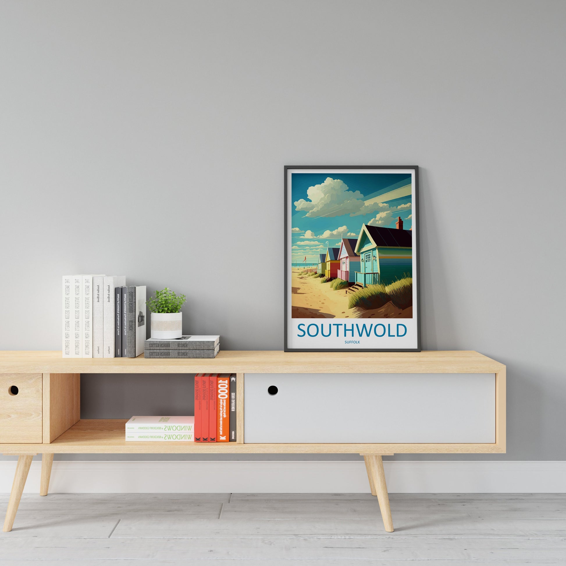Southwold Travel Print Wall Art Southwold Wall Hanging Home Décor Southwold Gift Art Lovers England Art Lover Gift Southwold Art