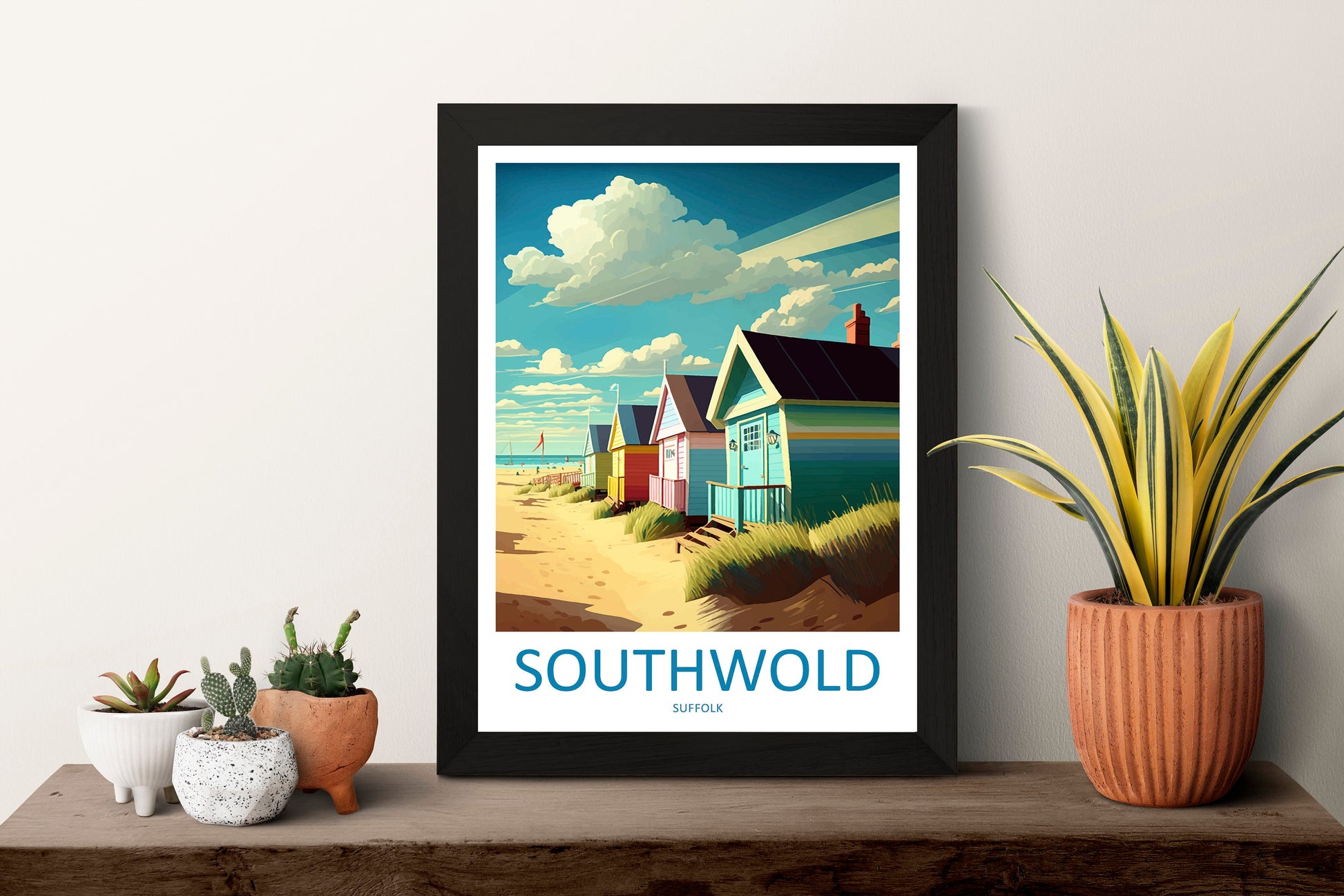 Southwold Travel Print Wall Art Southwold Wall Hanging Home Décor Southwold Gift Art Lovers England Art Lover Gift Southwold Art