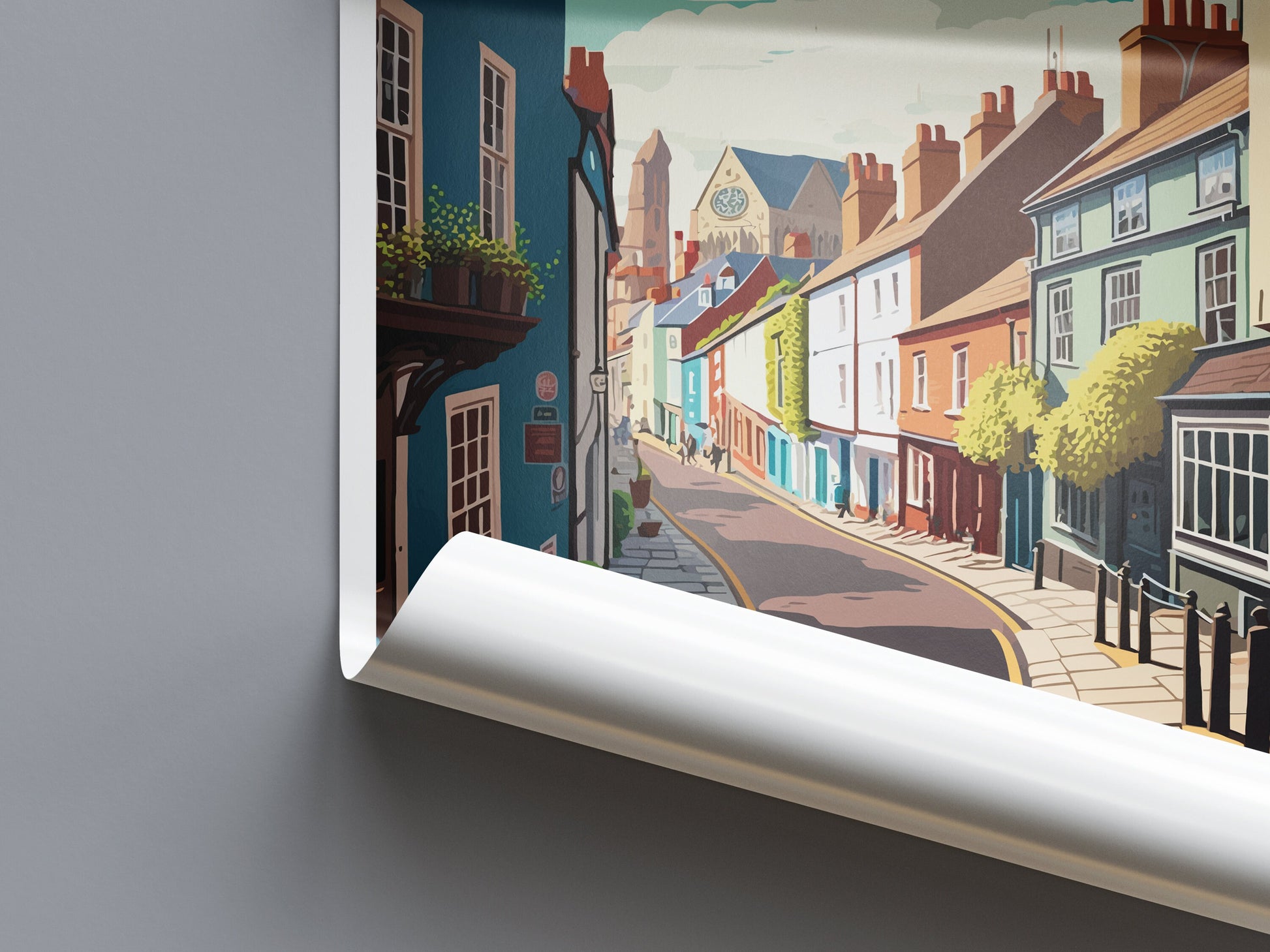 Frome Travel Print Wall Art Frome Wall Hanging Home Décor Frome Gift Art Lovers England Art Lover Gift Frome Art