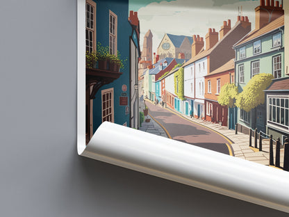 Frome Travel Print Wall Art Frome Wall Hanging Home Décor Frome Gift Art Lovers England Art Lover Gift Frome Art