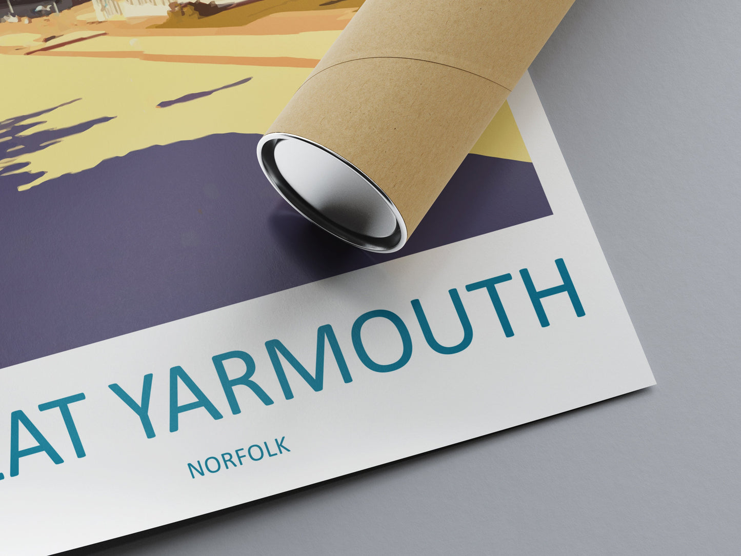 Great Yarmouth Travel Print Wall Art Great Yarmouth Wall Hanging Home Décor Great Yarmouth Gift Art Lovers England Art Lover Gift