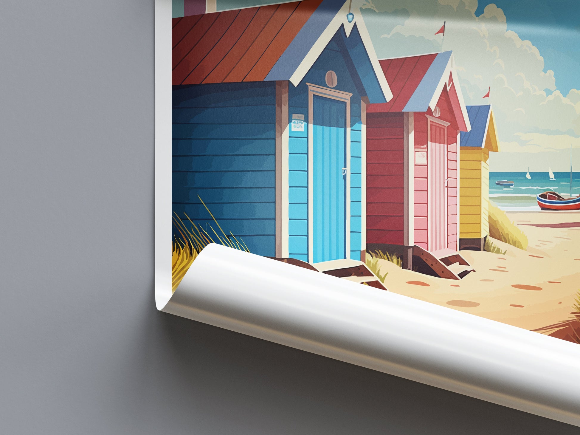 Sheringham Travel Print Wall Art Sheringham Wall Hanging Home Décor Sheringham Gift Art Lovers England Art Lover Gift Sheringham Art