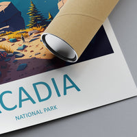 Acadia National Park Travel Print Wall Art Acadia National Park Wall Hanging Home Décor Acadia National Park Gift Art Lovers National Park