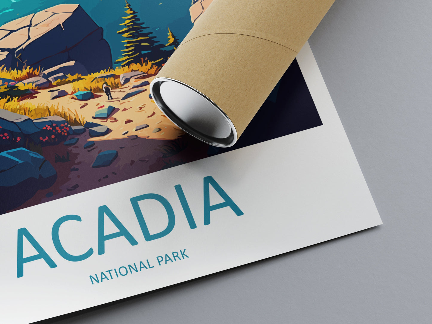 Acadia National Park Travel Print Wall Art Acadia National Park Wall Hanging Home Décor Acadia National Park Gift Art Lovers National Park