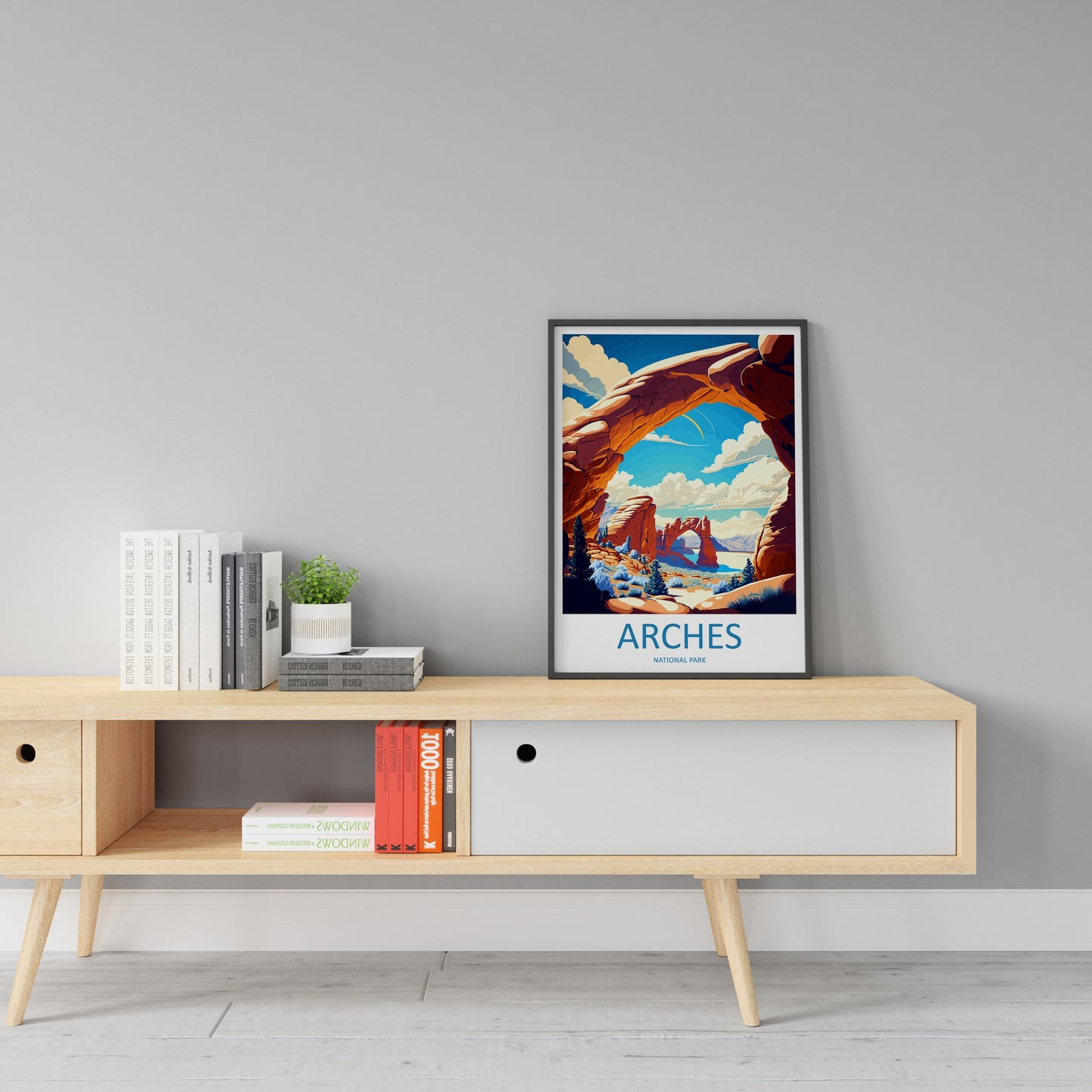 Arches National Park Travel Print Wall Art Arches National Park Wall Hanging Home Décor Arches National Park Gift Art Lovers National Park